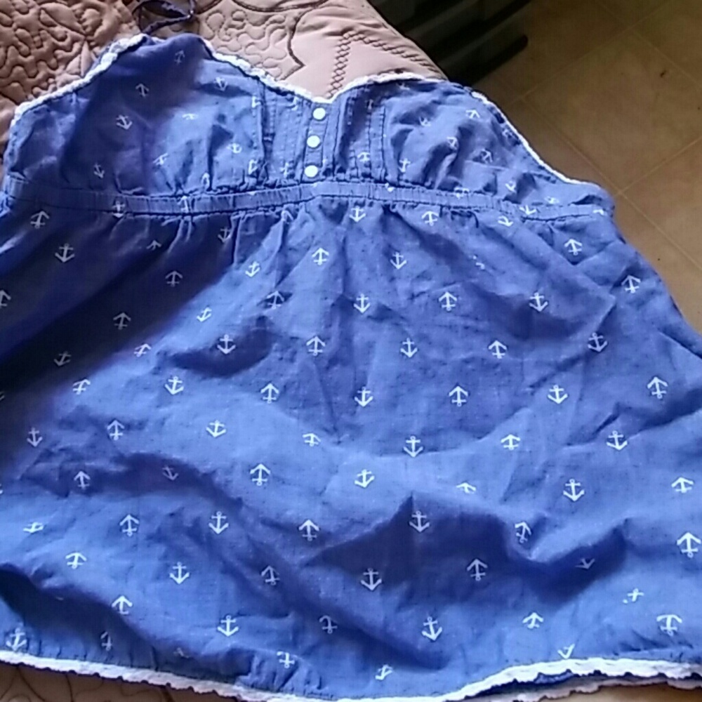 Cute blue shirt
